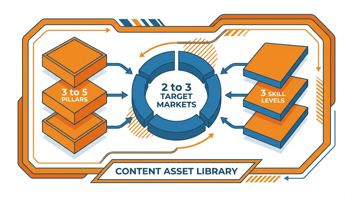 Content taxonomy system illustration