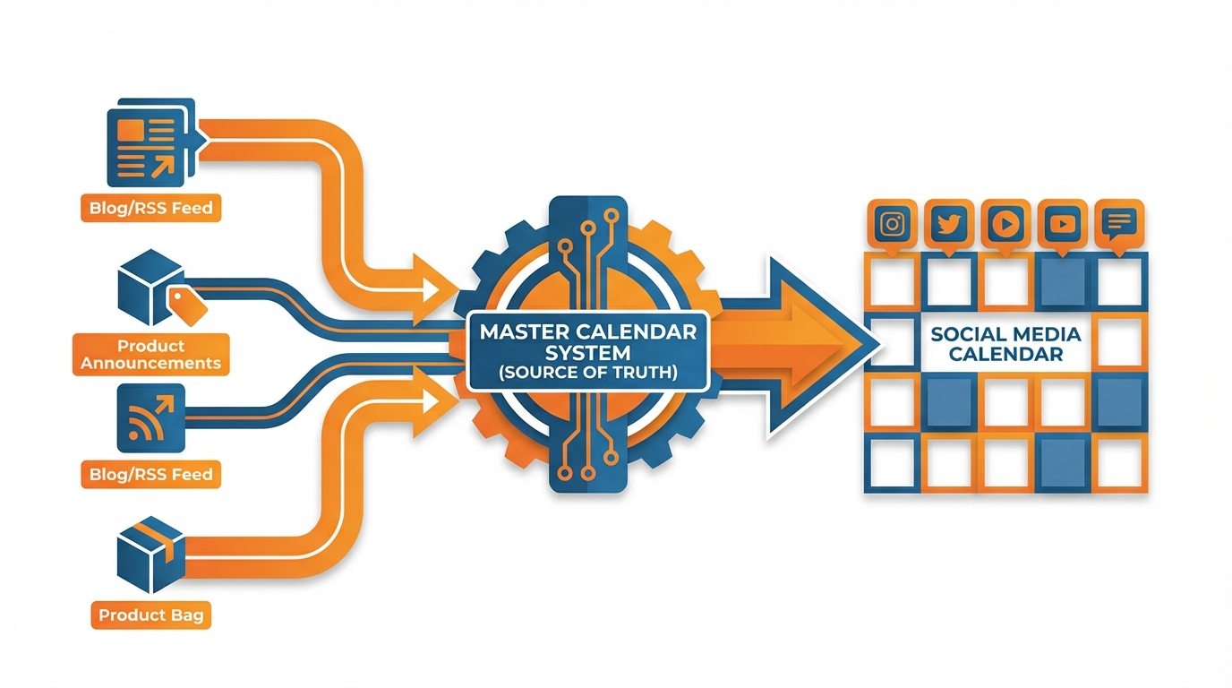 Calendar single source automation workflow
