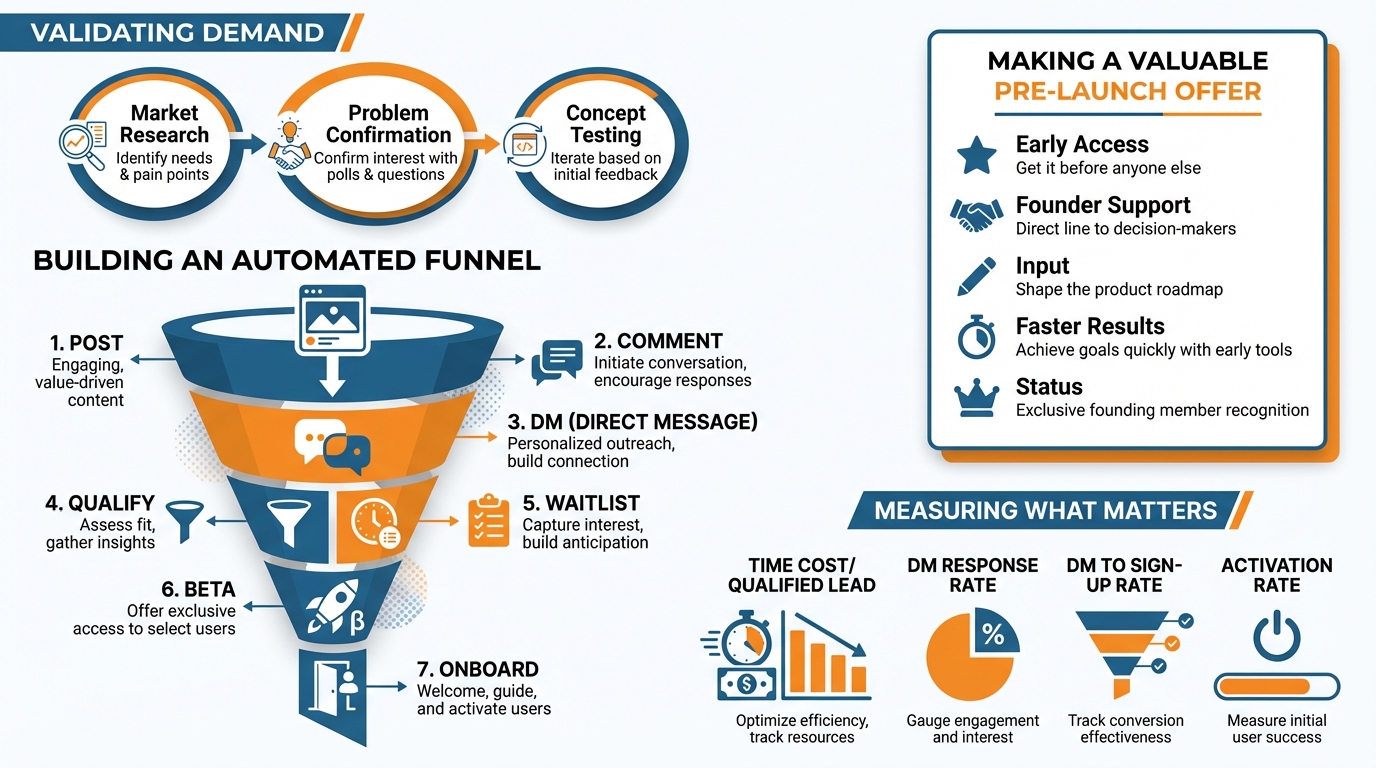 Pre-Launch Social Media Infographic